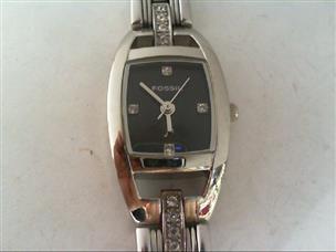 F2 Fossil Lady’s Silver Watch ES-9955 (Like New) Fossil Women main image 4